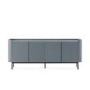 Cassettiera blu polveroso 200x80x40 cm Willa – MOME