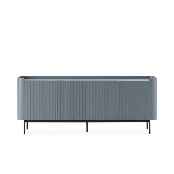 Cassettiera blu polveroso 200x80x40 cm Willa – MOME