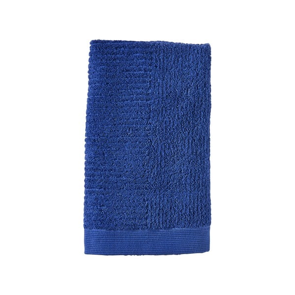 Asciugamano in cotone blu 50x100 cm Indigo - Zone