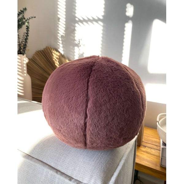 Cuscino decorativo in micropile ø 25 cm Top – Mioli Decor-image-3