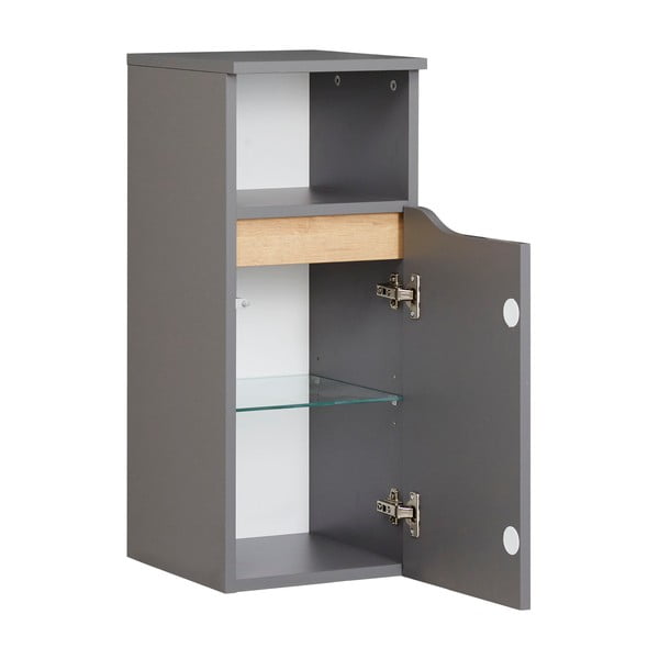 Mobile bagno basso grigio 30x72 cm Set 357 - Pelipal-image-2