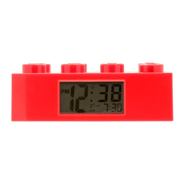 Orologio rosso con sveglia Brick - LEGO®