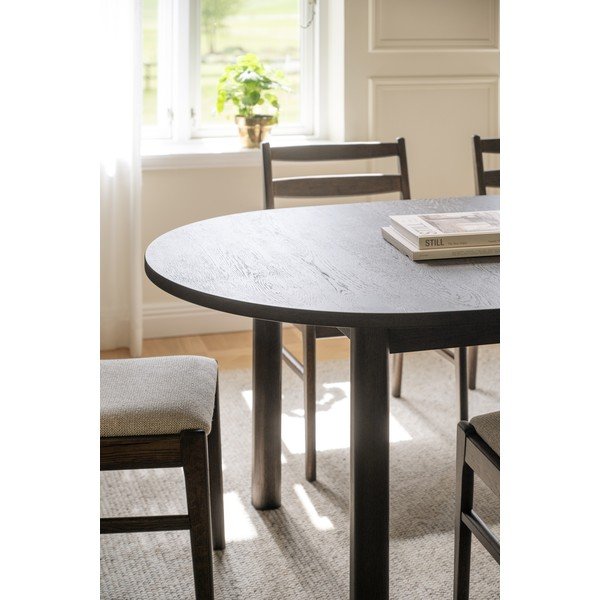 Tavolo da pranzo con piano effetto rovere allungabile 105x220 cm Gifford – Rowico-image-2