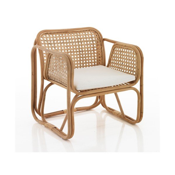 Sedia da giardino in rattan Tika - Tomasucci