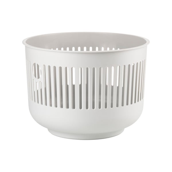 Cesta per il bucato grigio chiaro in plastica 35 l Ume – Zone