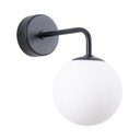 Lampada da parete bianca e nera Beam – Sollux