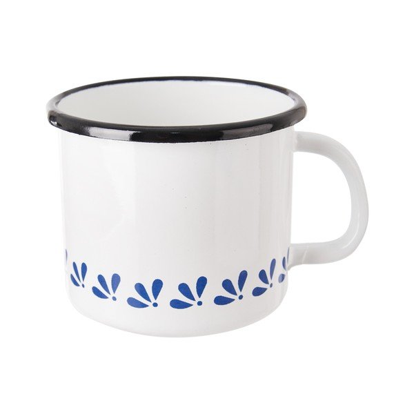 Tazza in smalto bianco , 0,7 l - Orion-image-3