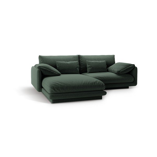 Divano angolare verde scuro (angolo sinistro) Torino - Micadoni Home-image-2