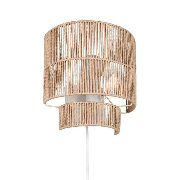 Lampada da parete di colore naturale con ricarica USB Satna – Reality-image-4