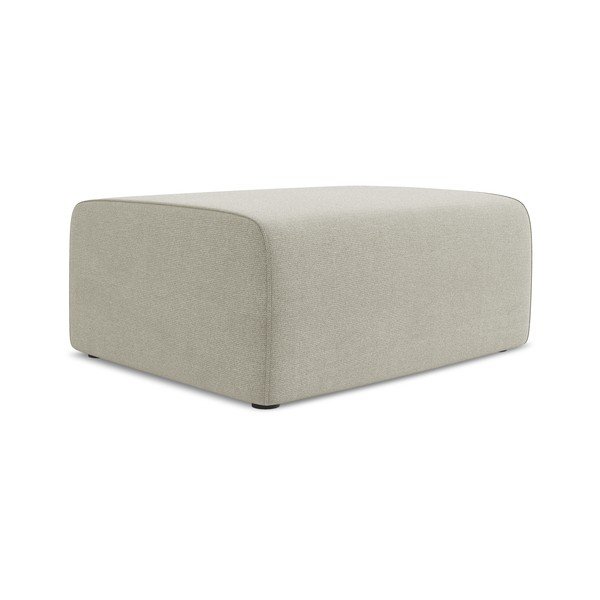 Poggiapiedi componibile beige Kalea – Makamii-image-1