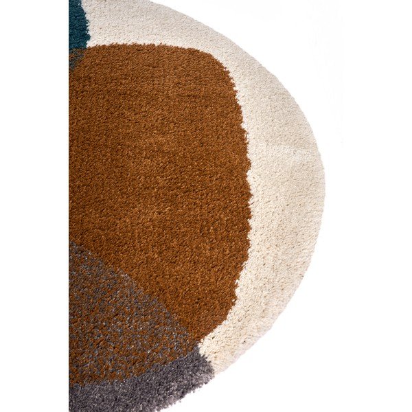Tappeto rotondo marrone ø 160 cm Arti - Hanse Home-image-4