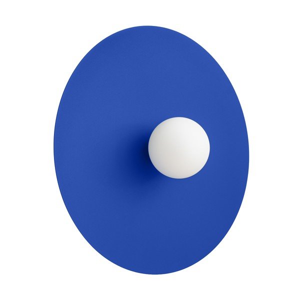 Lampada da parete blu scuro in metallo ø 50 cm AKE – Thoro