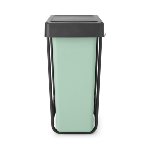 Bidone in plastica da incasso per raccolta differenziata in grigio scuro menta 60 l Sort&Go - Brabantia-image-3