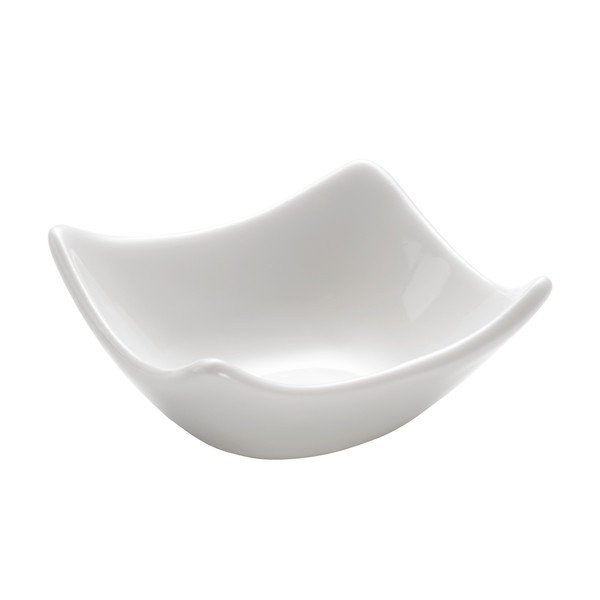 Ciotola in porcellana bianca Basic Wave, 7,5 x 7,5 cm - Maxwell & Williams
