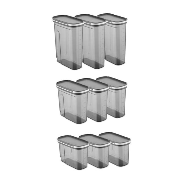 Vasetti per alimenti in set da 9 pezzi - Hermia