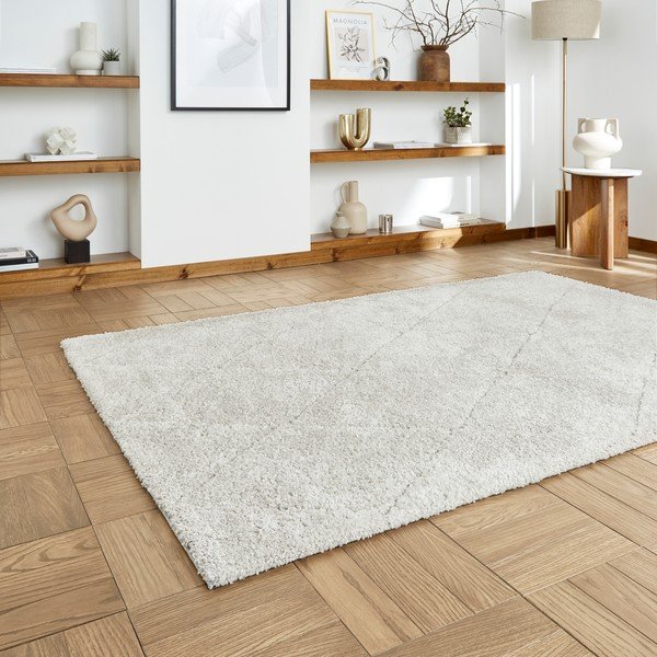 Tappeto in grigio chiaro 160x230 cm Ideal Shaggy – Think Rugs-image-2