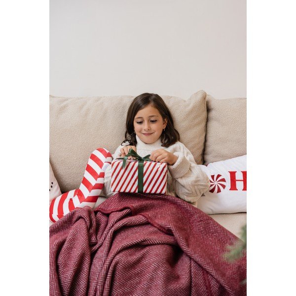 Cuscino decorativo con motivo natalizio 50x30 cm Candy Cane - Catherine Lansfield-image-4