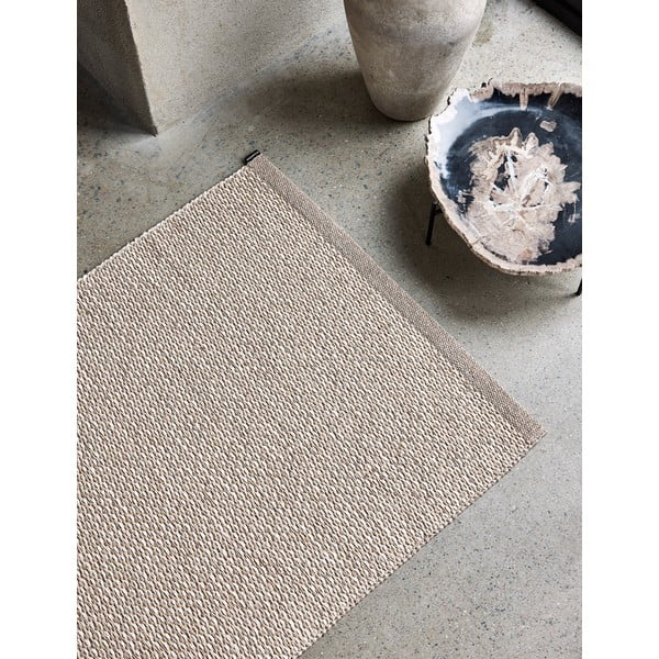 Tappeto da interno/esterno color crema 85x160 cm Effi Mud – Pappelina-image-1