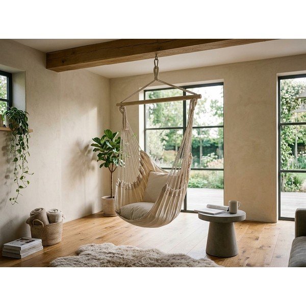 Poltrona da giardino imbottita color crema Tobago - Garden Pleasure-image-4