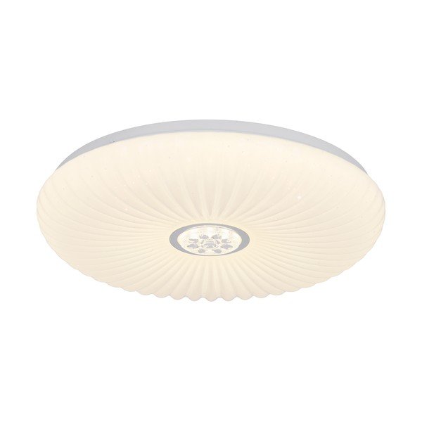 Plafoniera LED con telecomando/con intensità regolabile bianca 38x38 cm Perola – Candellux Lighting-image-1