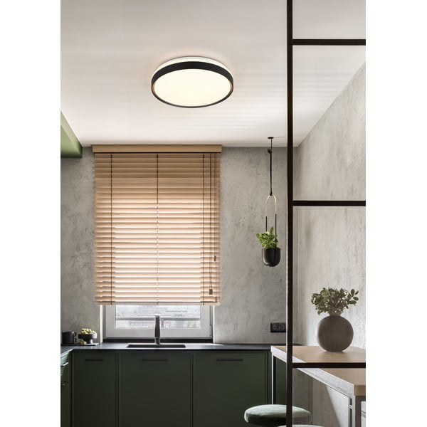 Plafoniera bianca e nera ø 47 cm Spacy – Reality-image-1