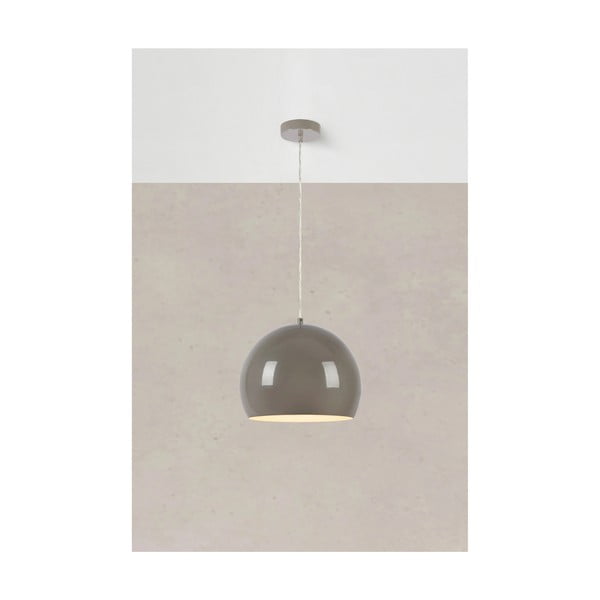 Lampadario greige con paralume in metallo ø 28 cm Pop – Markslöjd-image-3