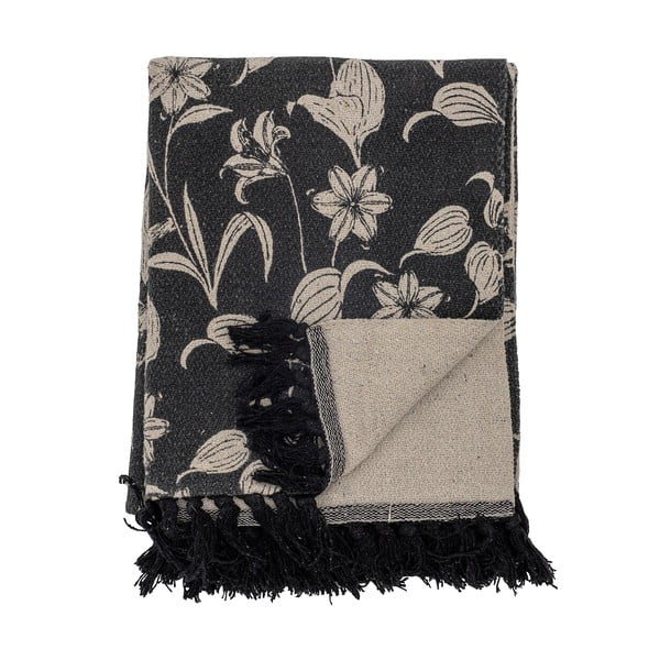 Coperta in cotone riciclato 130x160 cm Mali - Bloomingville-image-3