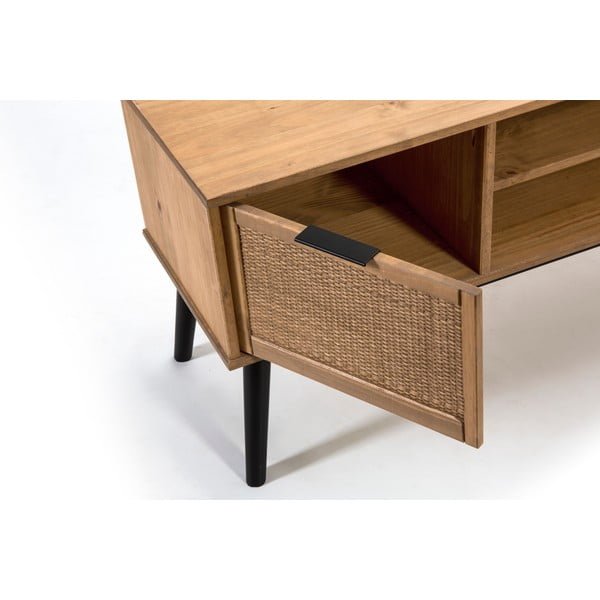 Mobile TV in legno di pino 140x52 cm Natasha - Marckeric-image-4