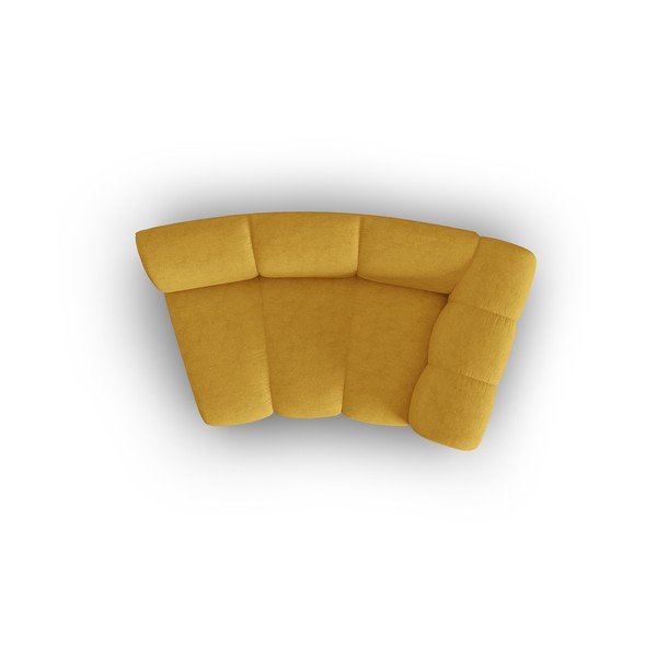 Modulo divano giallo (angolo destro) Lupine - Micadoni Home-image-4