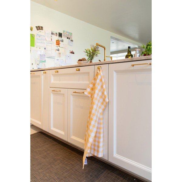 Set di strofinacci in cotone 2 pz 50x70 cm Gingham – Tiseco Home Studio-image-1