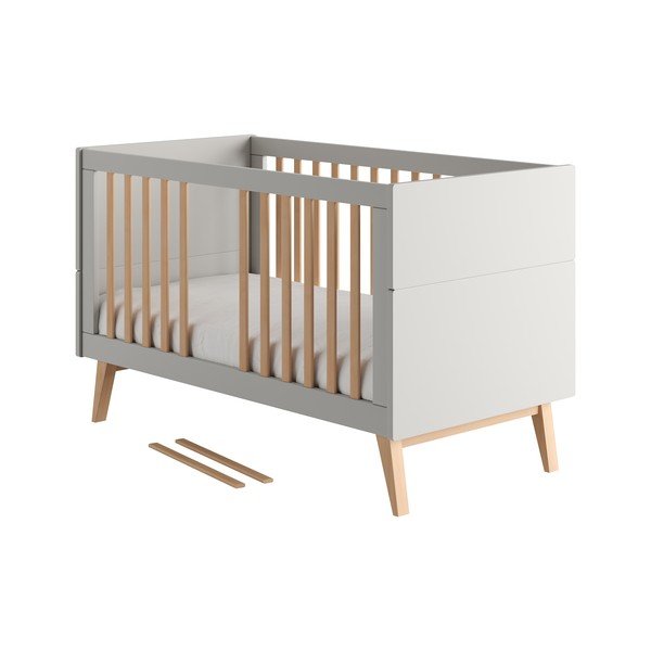 Lettino grigio 70x140 cm Swing - Pinio-image-1