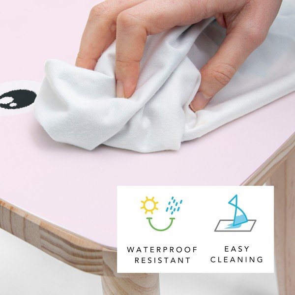 Sedia per bambini in pino massiccio Rose Bunny - Little Nice Things-image-2