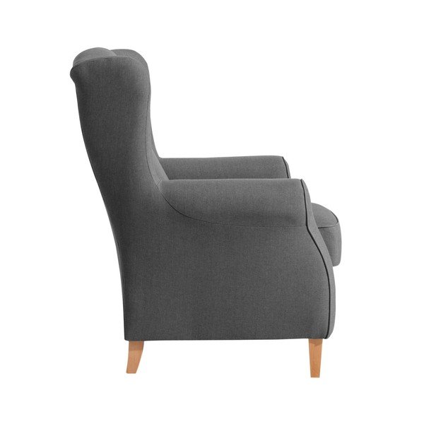 Poltrona Lorris antracite - Max Winzer-image-1