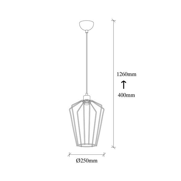 Apparecchio a sospensione in metallo nero Opviq luci Desponia - Opviq lights-image-3