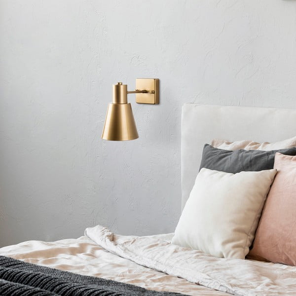 Lampada da parete color oro ø 14 cm Funnel - Opviq lights-image-2