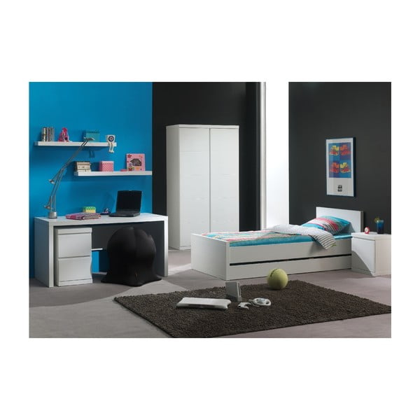 Mensole bianche per bambini in set da 2 Lara - Vipack-image-1