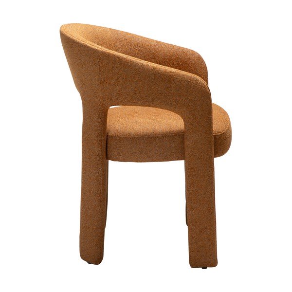 Sedia da pranzo arancione con braccioli Splendor – DAN-FORM Denmark-image-2