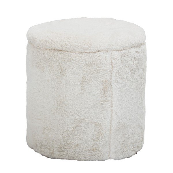 Sgabello bianco Siabella - Bloomingville Mini