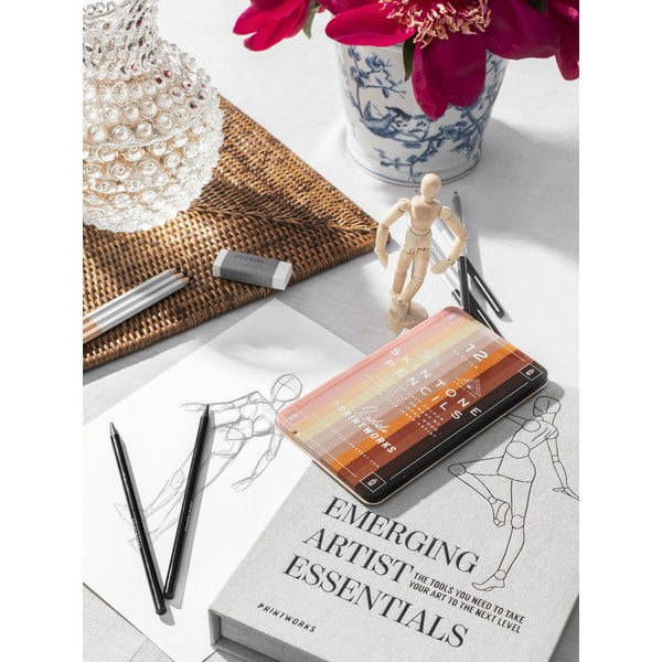 Set di pastelli colorati Skin tone – Printworks-image-1