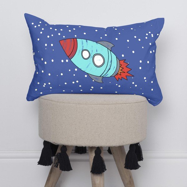 Federa reversibile in cotone , 50 x 30 cm Space Rocket - Mr. Fox-image-4
