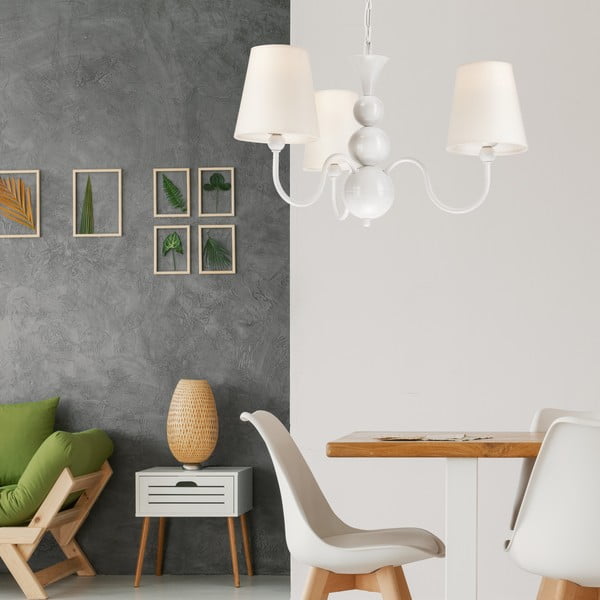 Apparecchio a sospensione bianco Bouli - LAMKUR-image-2