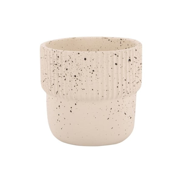 Vaso in cemento beige chiaro ø 14 cm Speckles - PT LIVING