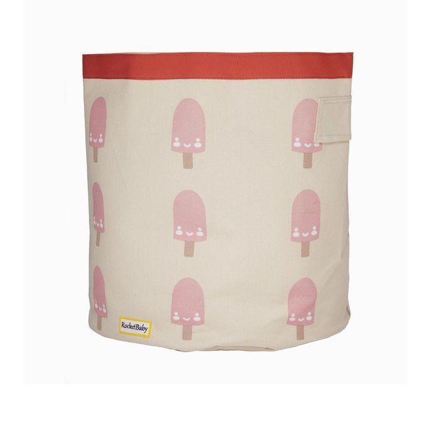 Scatola portaoggetti per bambini in tessuto Sweetie the Ice Cream - Rocket Baby-image-1