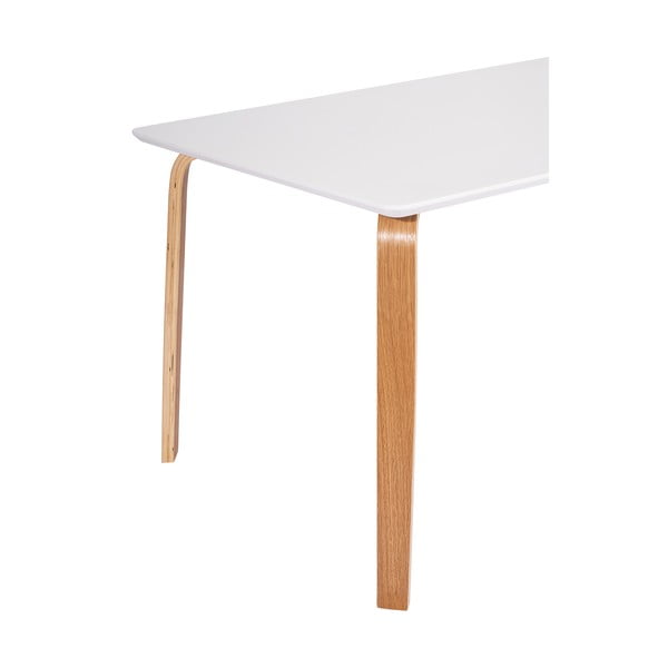 Tavolo da pranzo con piano bianco 150x90 cm Zaha - Bonami Essentials-image-4