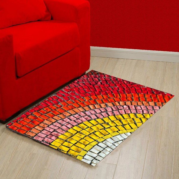 Tappetino in vinile Mozaic, 52 x 75 cm - Zerbelli-image-1