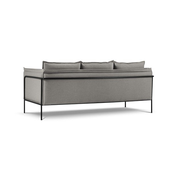 Divano grigio , 218 cm Andrea - Interieurs 86-image-2