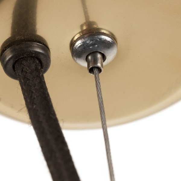 Lampada a sospensione con paralume in metallo blu scuro e oro ø 40 cm Sublime - HF Living-image-3