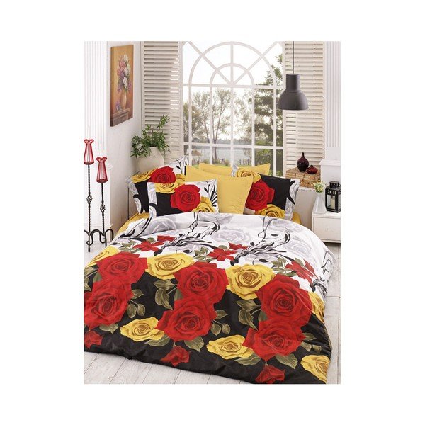 Lenzuola matrimoniali con lenzuolo Bionca Perla, 200 x 220 cm - Mijolnir