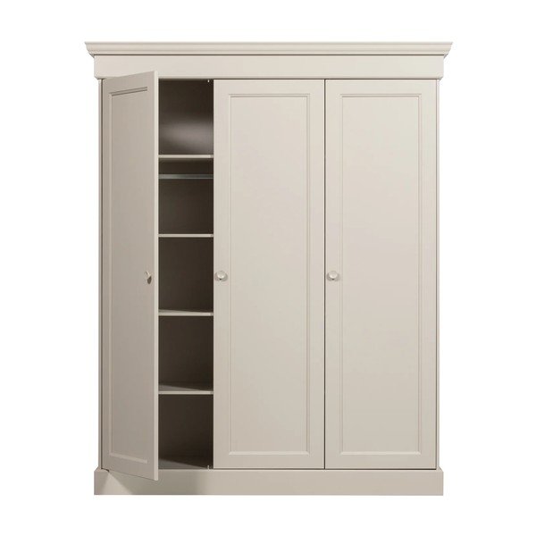 Armadio greige in pino massiccio 171x212x63 cm Olivia – WOOOD-image-4