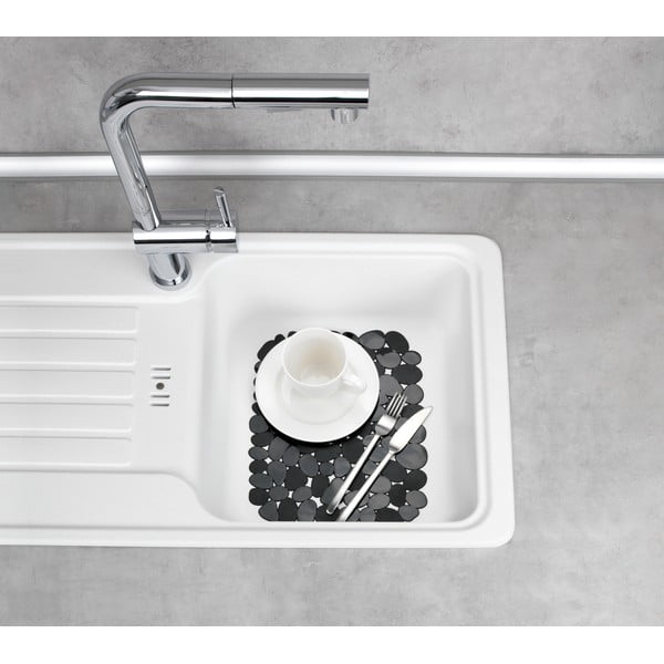 Pietra protettiva per lavello nera Kristall - Wenko-image-1